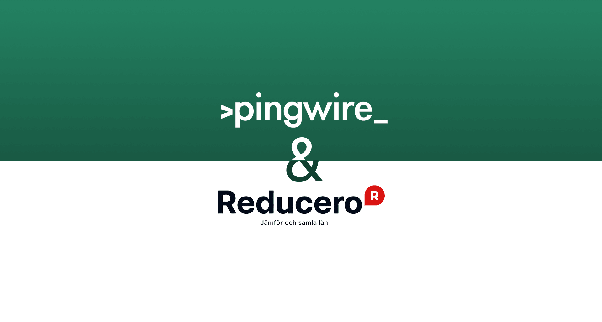 Reducero AB väljer Pingwire för nästa steg i sitt AML- och regelefterlevnadsarbete