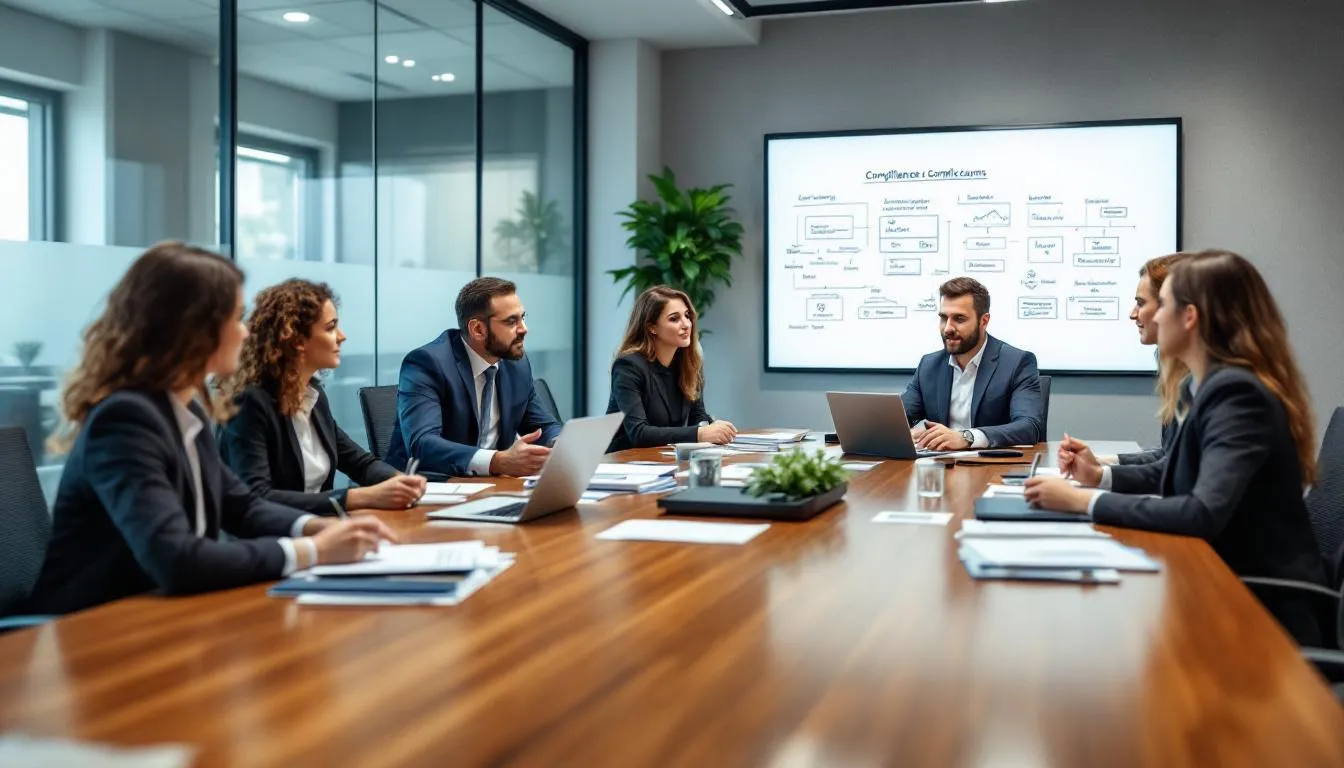 In a conference room</div></article></div></div><footer class=
